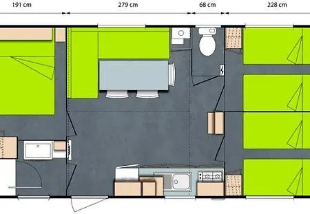 Les Chevrefeuilles - Maeva אתר קמפינג רויאן